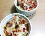 冷蔵庫の残り物とキャベツで即席ココット作り方7写真
