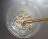 卵小麦粉無し☆豆腐と新玉ねぎのお好み焼き作り方2写真