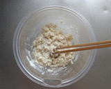 卵小麦粉無し☆豆腐と新玉ねぎのお好み焼き作り方2写真