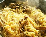 簡単！キノコとツナの和風パスタ★作り方4写真