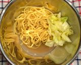 糖質制限パスタ！しらすの香ばしえび塩作り方5写真