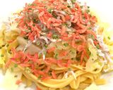 糖質制限パスタ！しらすの香ばしえび塩作り方6写真