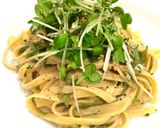 糖質制限パスタ！めかぶのしょうがペペロン作り方4写真