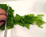糖質制限パスタ！ほうれん草の香るイカスミ作り方2写真