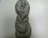 黒ごまパン♪編み込み成型写真付き！作り方2写真
