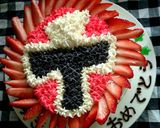 立体ケーキ☆キャラケーキ☆ニンニンジャー作り方5写真