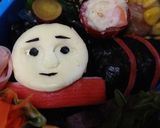 蒸気機関車ヒロのキャラ弁当☆作り方4写真