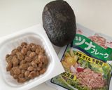 糖質制限！美味しいアボカド納豆☆簡単作り方1写真