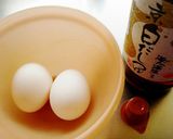 材料たったの３つ☆簡単☆白だしの卵焼き作り方1写真