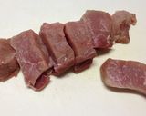 豚もも肉の柔らか唐揚げ作り方1写真