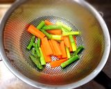 アスパラと人参の豚ロース巻き2胡麻味噌味作り方5写真