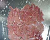 レンジで簡単＊小間切れ肉でチャーシュー作り方2写真
