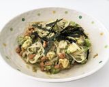 簡単！納豆アボカドうどん☆幼児食にも☆作り方3写真