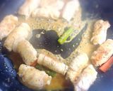 アスパラと人参の豚ロース巻き2胡麻味噌味作り方17写真