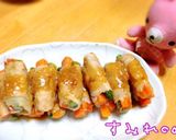 アスパラと人参の豚ロース巻き2胡麻味噌味作り方18写真