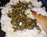 誰でもできる！！パラパラ高菜チャーハン。作り方5写真