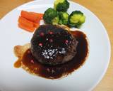 ピンクペッパーの香り豊かなハンバーグ作り方11写真