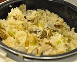 八尾若ごぼうとあさりの炊き込みご飯作り方5写真