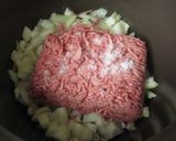 ひき肉とひよこ豆のトマト缶煮作り方1写真