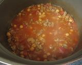 ひき肉とひよこ豆のトマト缶煮作り方4写真