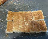 バター不使用☆食パン1枚でかりんとう作り方4写真