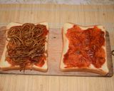 焼きそばサンドdeモーニング作り方1写真