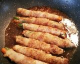 簡単☆いんげんの豚肉巻き~♪作り方6写真
