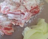 甘辛こってりマヨ焼◎焼肉乗せ大根ステーキ作り方3写真