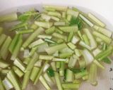 かぶの葉っぱとたまごの味噌汁◆作り方3写真
