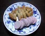 キャベツ･魚ニソ･さつま揚げの炒めもの作り方1写真