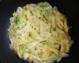 キャベツ･魚ニソ･さつま揚げの炒めもの作り方2写真