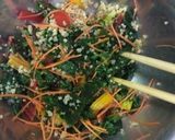 スイスチャードのキヌアサラダ作り方5写真