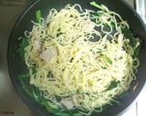 にら玉焼きそば作り方5写真