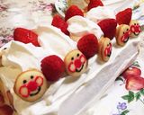 アンパンマン♡簡単ロールケーキ作り方3写真