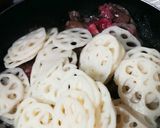 牛バラ肉とれんこん炒め◆ちょー わふー作り方3写真