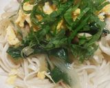 ☆ニラとしめじのぶっかけうどん☆作り方5写真