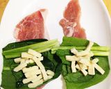噛みごたえ有り 小松菜高野豆腐の豚肉巻き作り方4写真