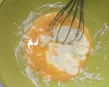 牛乳で♪簡単ベイクドチーズケーキ作り方2写真