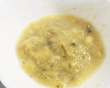 ココアバナナのヨーグルトババロア作り方1写真