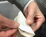 菜の花ギョウザ作り方5写真