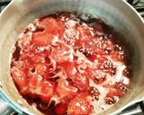 見切り品で果肉ごろっ❇苺ジャム❤冷凍保存作り方3写真