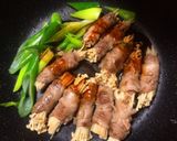 白飯そそる♡豚巻きえのき♡甜麺焼肉だれ作り方5写真