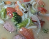 大満足の主菜副菜スープランチ。作り方1写真