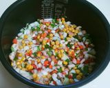 夏休み❁炊飯器で簡単♪洋風ピラフ作り方2写真