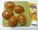 ロールパンでサンドイッチ作り方1写真