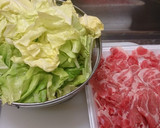 時短★節約★蒸しキャベツと焼きしゃぶ作り方1写真