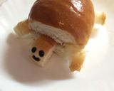 ロールパンで作るウミガメちゃん♡作り方11写真
