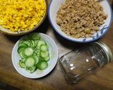 ジャーで3色そぼろ丼♪作り方4写真