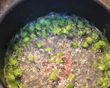 炊飯器で簡単に！翡翠色のきれいな豆ご飯作り方2写真