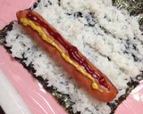 コンビニのフランクフルトでおにまき作り方3写真